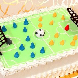 Football Field Theme Cake