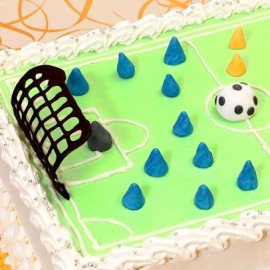 Football Field Theme Cake