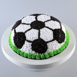 Football Theme Chocolate Cake