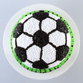 Football Theme Chocolate Cake
