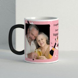 Forever Young Couple Anniversary Magic Mug