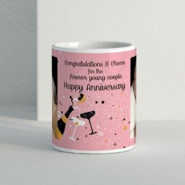 Forever Young Couple Anniversary Magic Mug