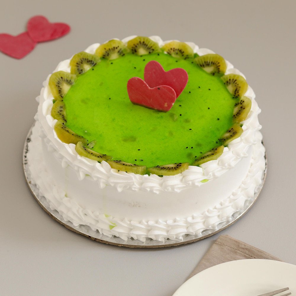 Fresh Kiwi Fruit Cake