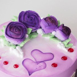 Fresh Vanilla Cream Cake