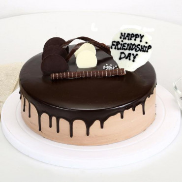 Friendship Day Chocolate Cake