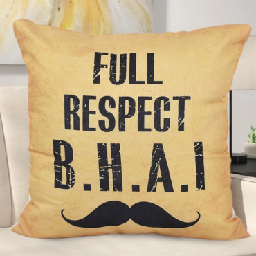 Full Respect Bhai Cushion