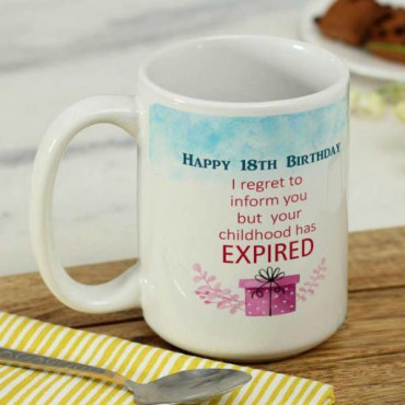 Funny Personalized Birthday Mug