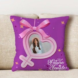 Future is Female Personalized cushions