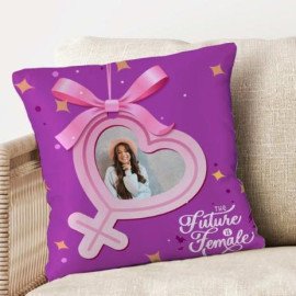 Future is Female Personalized cushions