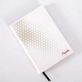 Personalised  A5 Off white Notebook