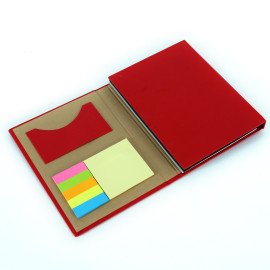 Red Organizer Notebook