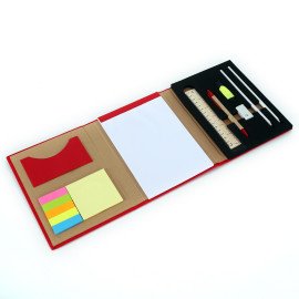 Red Organizer Notebook