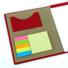 Red Organizer Notebook