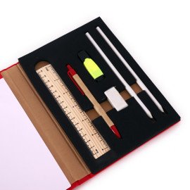 Red Organizer Notebook