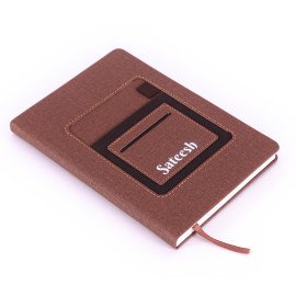 Brown Organizer Notebook