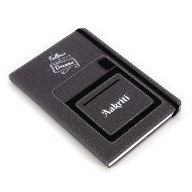 Gray Organizer Notebook