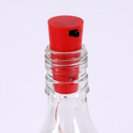 Personalized led glass Bottle