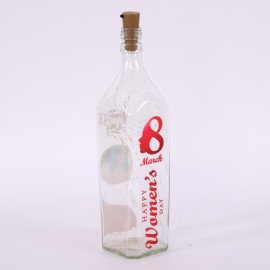 Happy Women day led Bottle