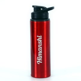  Personalized Sipper Bottle Red