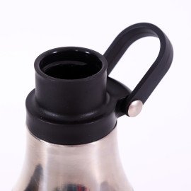  Personalized Sipper vacuum Bottle Black