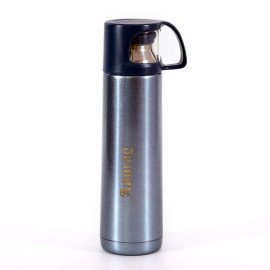  Personalized Vacuum Bottle  with a cup on the lid