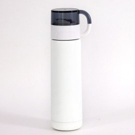  Personalized Vacuum Bottle  with a cup on the lid