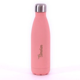 Personalized sipper bottle looks beautiful Pink