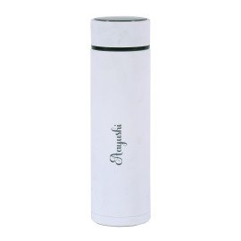  Personalized Temperature  Bottle white
