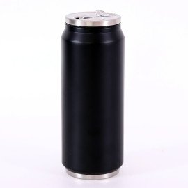 Cane shape Water Bottle Black