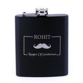 Personalized Flack bottle Black