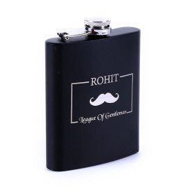 Personalized Flack bottle Black