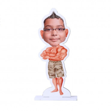 Customised Bodybuilder Caricature