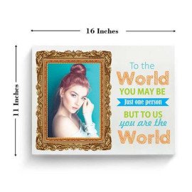 You are the World Personalized Canvas