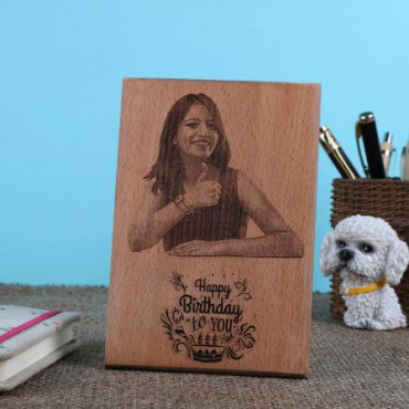 Personalised Birthday Woode Plaque