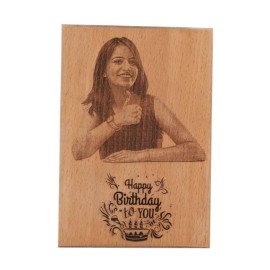 Personalised Birthday Woode Plaque