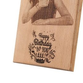 Personalised Birthday Woode Plaque
