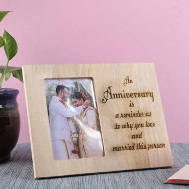 Customised Anniversary Frame