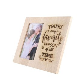 Customised Favourite Person Wooden Frame