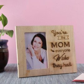 Customised Mom Wooden Frame