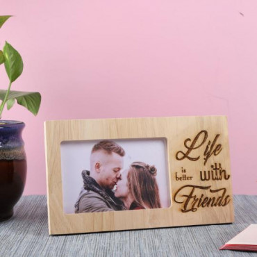 Customised Life with Friends Wooden Frame