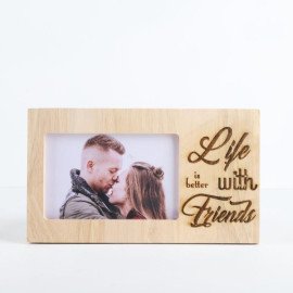 Customised Life with Friends Wooden Frame