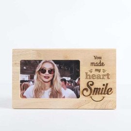 Customized Smile Wooden Frame