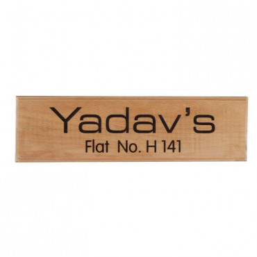 Personalised Wooden Name Plate