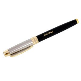 Smart Roller Pen Black and Golden