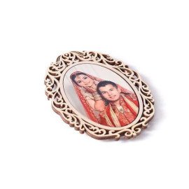 Oval Fridge Magnet