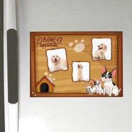 Bone Appetite Personalized Fridge Magnet