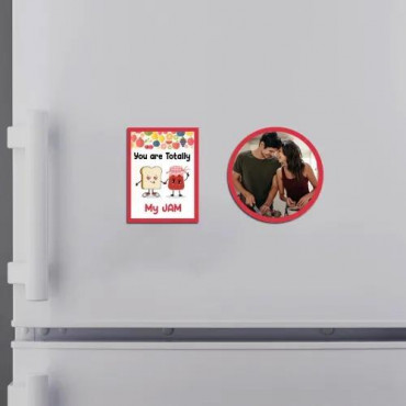 Couple Love Personalized Fridge Magnets (Set of 2)