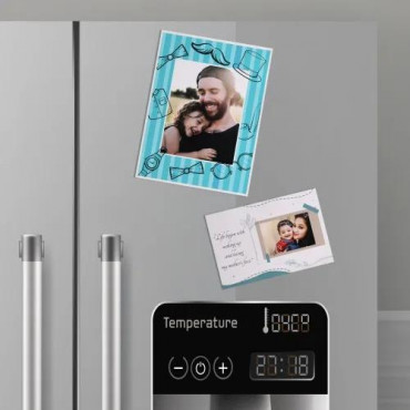 Family Love Personalized Fridge Magnets (Set of 2)