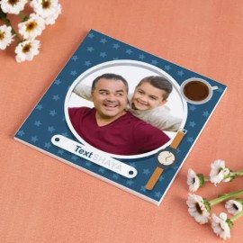 Daddy's Hugs Personalized Fridge Magnets (Set of 2)