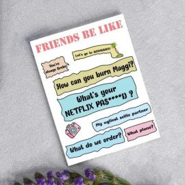 Quirky Friends Personalized Fridge Magnets (Set of 2)